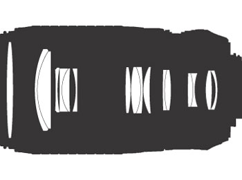 AF-S VR Zoom-NIKKOR 70-300mm 1:4,5-5,6G - Optischer Aufbau