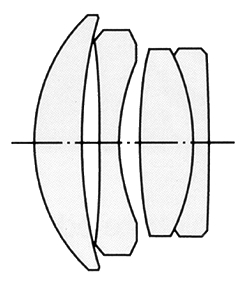 Linsen des T 5 Objektives