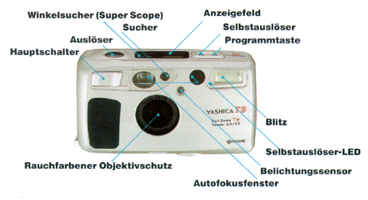 Vorderansicht der T 5 D